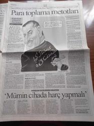 Cumhuriyet Gazetesi - 7 Mart 2004 - Fenerbahçe Başkanı Aziz Yıldırım'dan Sadettin Saran'a Savaş - Fethullah Gülen'in Serüveni Yazı Dizisi - Grup Yorum'un Eski Solisti Gülbahar - Funda Arar - İlk İnsana Ait Dişler Bulundu - Emekçilerden Başbakan Recep Tayyip Erdoğan'a Protesto - Madenler Mercek Altında - Basın Özgürlüğü Kalmadı - Deniz Baykal - Masum Türker - Yunanistan'da Seçim Heyecanı