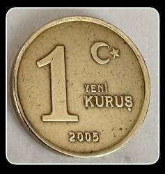 LOT.9 » 2005 - 1 YENİ KURUŞ (YKrş.) TCM05 “ÇA”