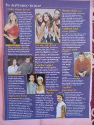 Magazin Dergi önlü arkalı 4 sayfa Osman -Serra Merzeci,Mine Taşkent,Verda Penso,Luciano Pezzotti ,Elizabeth Muscolo,Cemal Özgörbey,Kenan Doğulu,Arda Kural ,Sinem Kobal,Seren Serengil,Berdan Mardini Ayçin İnci,Nehir Erdoğan,Melisa Sözen,Selma Türkeş,Nurettin Hasman,Akın öngörEce Gürsel 28*41cm