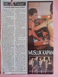Starlife Magazin Dergi önlü arkalı 6 sayfa Müge Cinman,Arzu Yanardağ,Mustafa Altıoklar,Ergün Gündüz 28*41cm