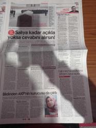 Cumhuriyet Gazetesi - 24 Ocak 2016- Galatasaray Osmanlı'ya Yenilip Lige Havlu Attı -İmralı Tutanakları -  Başbakan Recep Tayyip Erdoğan'ın Sırrı Süreyya Önder İle Kandil'e Gönderdiği Mesaj - Cemil Bayık'a Söyle Bana Meydan Okumasın - Aydın Engin Kürt Hareketinin 2 Önemli İsmiyle Görüştü - Zübeyir Aydar - Remzi Kartal - Uğur Mumcu'yu 23 Yıl Önce Bugün Yitirdik - Ahmet Davutoğlu'na  Göre PYD Terör Örgütü John Biden İse PYD Diyemedi - Sodev Ödülü Can Dündar Erdem Gül Ve Tahir Elçi'ye - Kemal Kılıçdaroğlu