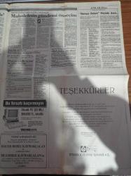 Cumhuriyet Gazetesi - 19 Ekim 1987 - Çavuşesku Türkiye'de - Sovyetlerde Huzursuzluk - SHP Lideri Erdal İnönü Adana'da Boykotun Zamanı Değil - İran Reagan'ın Son Yılı Acı Olacak - TİP Genel Başkanı Behice Boran Toprağa Verildi - Kenan Evren'le Turgut Özal Anlayış Birliği İçinde - Fransız Rehber Türkiye'de Cezaevi Koşulları Korkunç