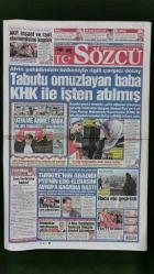 Sözcü Gazete 4 Mart 2018 Tabutu Omuzlayan Baba KHK İle İşten Atılmış,Salih Müslim,Meral Akşener,Melania Trump,Kardemir Karabükspor 0-7 Galatasaray,Bafetimbi Gomis,Yuto Nagatomo,Aykut Kocaman,Josef De Souza,Ricardo Quaresma,Metin Feyzioğlu,Barış Yarkadaş,Shell Reklamı