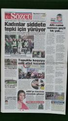 Sözcü Gazete 4 Mart 2018 Tabutu Omuzlayan Baba KHK İle İşten Atılmış,Salih Müslim,Meral Akşener,Melania Trump,Kardemir Karabükspor 0-7 Galatasaray,Bafetimbi Gomis,Yuto Nagatomo,Aykut Kocaman,Josef De Souza,Ricardo Quaresma,Metin Feyzioğlu,Barış Yarkadaş,Shell Reklamı