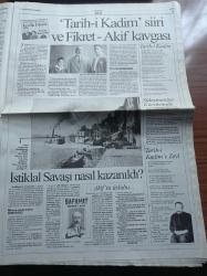 Cumhuriyet Gazetesi - 11 Ağustos 2005 - Universiade 2005 İzmir'deki Açılış Töreniyle Başlıyor - Beşiktaş UEFA'da Tur İçin Sahada -  TÖB DER'in Son Genel Başkanı Gültekin Gazioğlu Yaşamını Yitirdi - Aydınlarla Görüşen Recep Tayyip Erdoğan Kürt Sorunu Demokratikleşme Sorunu Dedi - İstanbul'da El Kaide Operasyonu - Anafartalar'ın 90. Yılı - DEHAP Davet Edilmedi-- Ölümünün 90. Yılında Tevfik Fikret Yazı Dizisi