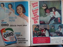 Ses Haftalık Aktüalite Sinema Tiyatro Müzik ve Gençlik Mecmuası Dergisi - 20 Mayıs 1972 - Sayı:21 - Fatma Girik - Ayhan Işık - Türkan Şoray - Mine Mutlu - Ekrem Bora - Öztürk Serengil - Leyla Sayar - Orhan Günşiray - Münir Özkul - Hülya Koçyiğit - Yeşim Okçugil - Zeynep Değirmencioğlu - Neriman Tüfekçi - Cem Karaca - Emel Sayın - Barış Manço - Zeki Müren - Esin Afşar - Faruk Yener - Muhittin Sadak - Yalçın Tura - OMO Deterjan Reklamı - Kerime Nadir - Jirair Aslan - Erdo Vatan - Meral Onuk - Şükran Güngör - Pekcan Koşar - Yıldız Kenter - Gary Cooper - Kartal Tibet - Yıldırım Gencer - Ülkü Özen - Necati Er - Kadir Savun - Ahmet Mekin - Okuyucunun Sesi - AEG Buzdolabı Reklamı - Dergi Tam Değildir Sadece 24 Sayfası Mevcuttur
