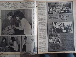 Ses Haftalık Aktüalite Sinema Tiyatro Müzik ve Gençlik Mecmuası Dergisi - 20 Mayıs 1972 - Sayı:21 - Fatma Girik - Ayhan Işık - Türkan Şoray - Mine Mutlu - Ekrem Bora - Öztürk Serengil - Leyla Sayar - Orhan Günşiray - Münir Özkul - Hülya Koçyiğit - Yeşim Okçugil - Zeynep Değirmencioğlu - Neriman Tüfekçi - Cem Karaca - Emel Sayın - Barış Manço - Zeki Müren - Esin Afşar - Faruk Yener - Muhittin Sadak - Yalçın Tura - OMO Deterjan Reklamı - Kerime Nadir - Jirair Aslan - Erdo Vatan - Meral Onuk - Şükran Güngör - Pekcan Koşar - Yıldız Kenter - Gary Cooper - Kartal Tibet - Yıldırım Gencer - Ülkü Özen - Necati Er - Kadir Savun - Ahmet Mekin - Okuyucunun Sesi - AEG Buzdolabı Reklamı - Dergi Tam Değildir Sadece 24 Sayfası Mevcuttur