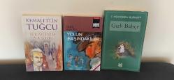 3 ADET ÇOCUK KİTABI 1-YER ALTINDA BİR ŞEHİR, 2-GİZLİ BAHÇE, 3- YOLUN BAŞINDAKİLER. KONDİSYON YÜKSEK ORJİNAL İKİNCİ EL KİTAP