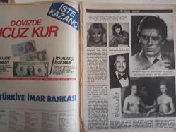 Ses Haftalık Aktüalite Sinema Tiyatro Müzik ve Gençlik Mecmuası Dergisi - 31 Ağustos 1985 - Sayı:35 - Türkiye İmar Bankası Reklamı - Linda Evans - Victoria Principal - Burt Reynolds - Alain Delon - Tarık Akan - Tarık Üregil - Adile Naşit - Filiz Akın - Emel Sayın - Zeki Müren - Türkan Şoray - Ajda Pekkan - Zerrin Özer - Kızını Dövmeyen Dizini Döver filmi - Aşktan da Üstün filmi - Mavi Eşarp filmi - Kumar ve Ölüm filmi - Cici Kızlar Nilgün Akçaoğlu - Türkiye İmar Bankası Reklamı - Aksu Kumaş Reklamı fotoğraf ve haberi - Dergi Tam Değildir Sadece 10 Sayfası Mevcuttur