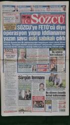 Sözcü Gazete 7 Mart 2019 Kemal Kılıçdaroğlu,Celal Ülgen,Yılmaz Büyükerşen,Abdullah Gül,Alpaslan Altan,Mark Zuckenberg,Kylie Jenner,İslam Slimani,Şenol Güneş,Işıtan Gün,Ozan Kabak,Yassine Benzia,Prens Selman,Kral Abdullah,Setur Reklamı