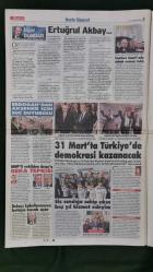 Sözcü Gazete 8 Mart 2019 Acımız Çok Büyük,Ertuğrul Akbay'ı Kaybettik,Burak Akbay,Süleyman Demirel,Bülent Ecevit,Turgut Özal,Necmettin Erbakan,Tim Cook,Donald Trump,Michael Jackson,Şenol Güneş,Mbaye Diagne,Fatih Terim,Fernando Muslera,İrem Yaman,Nicolas Maduro,Martin Kriener,Ertuğrul Akbay Taziye İlanları,Sıla Gençoğlu,Ahmet Kural,Cemal Enginyurt,Bülent Arınç