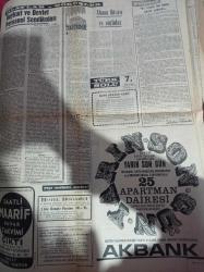 Cumhuriyet Gazetesi - 29 Aralık 1967 - Che Guevara Nasıl Öldü -  Beşiktaş Ankara'ya Gitti Fenerbahçe Kampa Giriyor - İstanbul Boks Şampiyonası Çetin Geçiyor - Cemal Kamacı 11 Ocak Günü Alman Boksörü Klass İle Karşılaşılıyor - Milli Savunma Bakanı Ahmet Topaloğlu Askerlik Süresi Kısaltılmayacak - 20 21 Mayıs Hükümlüleri Tahliye Edildi - İlçe Olmazsa Abana Mücadele Başlayacaktır - Gangster Remzi Çetin izini Kaybettirdi - Vietnam'daki ABD Erleri Marijuna Kullanıyor