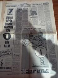 Cumhuriyet Gazetesi - 29 Aralık 1967 - Che Guevara Nasıl Öldü -  Beşiktaş Ankara'ya Gitti Fenerbahçe Kampa Giriyor - İstanbul Boks Şampiyonası Çetin Geçiyor - Cemal Kamacı 11 Ocak Günü Alman Boksörü Klass İle Karşılaşılıyor - Milli Savunma Bakanı Ahmet Topaloğlu Askerlik Süresi Kısaltılmayacak - 20 21 Mayıs Hükümlüleri Tahliye Edildi - İlçe Olmazsa Abana Mücadele Başlayacaktır - Gangster Remzi Çetin izini Kaybettirdi - Vietnam'daki ABD Erleri Marijuna Kullanıyor