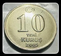 2005 - 10 YENİ KURUŞ (YKrş.) TCM05 “ÇİL”