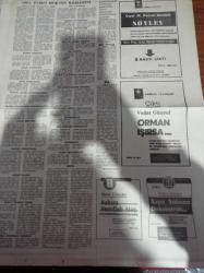 Cumhuriyet Gazetesi - 13 Eylül 1980 - Ana Hedef Atatürkçülük - Milli Güvenlik Konseyi Anıt Kabiri Ziyaret Etti - Kenan Evren - Tahsin Şahinkaya - Nejat Tümer - Haydar Saltık - Sedat Celasun - Ankara ve Bazı Bölgelerde Sokağa Çıkma Yasağı 20 06 Arasında Uygulanacak - Milli Güvenlik Konseyi Atanan Sıkıyönetim Komutanlarını Açıkladı - Orgeneral Kenan Evren Milli Güvenlik Konseyinin İlkelerini Açıkladı - Seksenlerin Turizmi