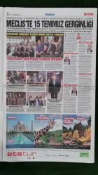 Sözcü Gazete 16 Temmuz 2019 Milletçe Kenetlendik,Engin Özkoç,Recep Tayyip Erdoğan,Kemal Kılıçdaroğlu,Julio İglesias,Maria Edite Santos,Javier Sanchez Santos,Max Kruse,Tyler Boyd,Mbaye Diagne,Ever Banega,Novak Djokovic,Melek Baykal,Mike Pompeo,Angela Merkel,Murat Uysal