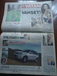 Vatan Gazetesi - 13 Mart 2006 - Penelope Cruz Hayvanseverleri Kızdırdı - Sharon Stone Ağlama Duvarında - Sırp Kasap Miloseviç'in Zehirlendi İddiası - Örtülü Ödenekte Abdullah Çatlı İzi - Fenerbahçe Bir Hafta Sonra Yine Lider - Halil Berktay Ermeni Diasporasının Soykırımı Tanıyan Türk Tarihçilere Maddi Destek Sağladığını İddia Etti - Recep Tayyip Erdoğan MHP'ye Dikkat Dedi