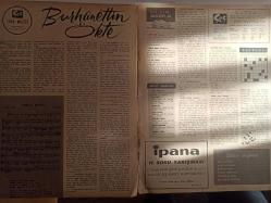Ses Haftalık Aktüalite Sinema Tiyatro Müzik ve Gençlik Mecmuası Dergisi - 6 Nisan 1963 - Sayı:15 - Semra Sar - 1 Yıldız Arıyoruz haberi - Orhan Günşiray - Müzik Albümü - Perry Como - Sara Korle - Red Skelton - Barbara Stanwyck - Rod Steiger - James Stewart - Türkan Şoray - Hilmi Rit - Burhaneddin Ökte - Lux Sabun Reklamı fotoğraf ve haberi - Dergi Tam Değildir Sadece 8 Sayfası Mevcuttur