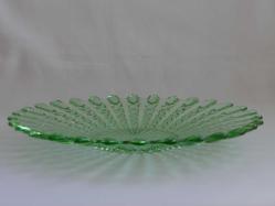 Vintage Yeşil Cam Sunumluk