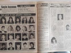 Ses Haftalık Aktüalite Sinema Tiyatro Müzik ve Gençlik Mecmuası Dergisi - Temmuz 1987 - Sayı:9 - Küçük Emrah - Kaya Gürses - Türkan Şoray - Atıf Yılmaz - Nil Ünal - Gökben - Nurcan Erhan - Filiz Apaydın - Murat Özoğul - Tülay Kızılırmak - Merve Avşar - Dilek Doğru - Melike Bener - Şebnem Gezginci - Merve Deniz - Leyla Dinç - Nurcan Sağdıç - Nena Konmaz - Tülya Burcu - Mehmet Gün - Fikret Köroğlu - İsmail Ertan - Gönül Yazar - Müjde Ar - Uğur Tüteneker - Pierre Cosso fotoğraf ve haberi - Dergi Tam Değildir Sadece 8 Sayfası Mevcuttur