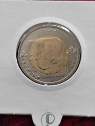 BİMETAL PARA, HAYVANLAR SERİSİ,  1 LİRA 2009  FİL