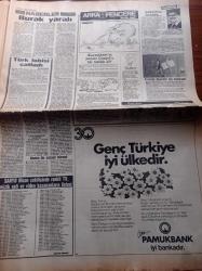Güneş Gazetesi - 2 Mayıs 1985 - Tekel Ürünlerine Zam -Milli Takım Kuzey İrlanda Önünde Güzel Başladı Kötü Bitirdi - Yüksel Uzel - Kamuran Akkor - Burhan Çaçan - Nesrin Topkapı - Doğru Yol'da Telefonla Diyalog Bir Bilen Yazar  Konuştu - THY TKi PTT Satışı Başlıyor - Irak İran Savaşı - Terörün 1 Mayıs Hediyesi