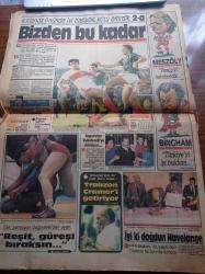 Güneş Gazetesi - 2 Mayıs 1985 - Tekel Ürünlerine Zam -Milli Takım Kuzey İrlanda Önünde Güzel Başladı Kötü Bitirdi - Yüksel Uzel - Kamuran Akkor - Burhan Çaçan - Nesrin Topkapı - Doğru Yol'da Telefonla Diyalog Bir Bilen Yazar  Konuştu - THY TKi PTT Satışı Başlıyor - Irak İran Savaşı - Terörün 1 Mayıs Hediyesi