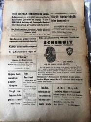 SAKARYA  TÜRKİYE  Gazetesi -Hakimiyet milletindir -  Yerel  Taşra Basını  - 3 MART 1959 - Yıl :3 -SAYI :847-Sakarya Gazeteciler Cemiyetinin   Kongresi  20 Şubat ta mutad kongresini  yapan  cemiyet 5-1 imza ile yeniden  toplantıya çağrıldı -Türkiye Gazetesi  Yazı - Adapazarı  şehir meclisi toplantı bu sene ki belediye bütçesi 2.850000 lira -Bir  yıllık güvercin gübresi 2 bin lira-Ümitli Günlerin Eşiğinde -Gayriahlaki resim  çeken fotoğraf- -Fahri Çatallar 'ın açtığı  Yeni Matbaa   Sakarya  hemşehrilerimizin  hizmetine girmekte bahtiyardır-Küçük İLANLAR Büyük işler  kazandırıyor-Dünyaca tanınmış  meşhur lastikler  SCHENUIT - İslam Mecmuasının  16 ' ncı  sayısı da çıktı