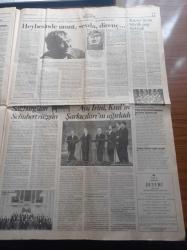 Cumhuriyet Gazetesi - 17 Haziran 1997 - Laboratuvardan Çıkan Şampiyon Serap Aktaş - Beşiktaş Gordon Milne'ı Bekliyor - Yargıda Sürgün Depremi - Deniz Baykal - Mesut Yılmaz - Bülent Ecevit - Refah Partisi'nden Orduya İrtica Eleştirisi - Refah Partili Oğuzhan Asiltürk Türk Silahlı Kuvvetleri'nin Söylemi Marksist - Bulutsuzluk Özlemi Yaygara Çıkardı - D 8'in Çekincesi Türkiye