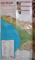 GEORGIA (GÜRCİSTAN) MAP TRAVEL - Gürcistan Turizm Bakanlığı Haritası
