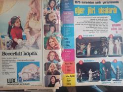 Ses Haftalık Aktüalite Sinema Tiyatro Müzik ve Gençlik Mecmuası Dergisi - 12 Nisan 1975 - Sayı:15 - Hakan Balamir - Tarık Akan - Necla Nazır - Ateş Böcekleri - Mine Mutlu - Ali Poyrazoğlu - Türkan Şoray - Hülya Koçyiğit - Sevda Ferdağ - Mehmet Keskinoğlu - Arzu Okay - Mete İnselel - Filiz Akın - Fatma Girik - İlhan Daner - Sermet Serdengeçti - Tugay Toksöz - Metin Erksan - İşte Gatsby haberi - Orkid PEd Reklamı - Clark Gable - Helmut Berger - Sydne Rome - Leman Çıdamlı - Sevda Aydan - Fatih ORbay - Yurdakul Kabasakal - Tülay Kopkiman - Rock Hudson - Pembe Panter - Rezzan Bosun - Rengin Atalay - Esin Şentürk - Mine Veral - Nilgün Tanrıverdi - Elidor Saç Kremi Reklamı - Lux Sabun Reklamı - Ajda Pekkan - İzin Filmi - Haşhaş Filmi - Kamuran Yüce - Güler Ökten - Candan İsen - Uğur Say - Müşfik Kenter - Yıldız Kenter - Şükran Güngör - OMO Deterjan Reklamı - Akbank Reklamı - Dergi Tam Değildir Sadece 26 Sayfası Mevcuttur
