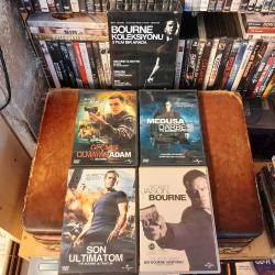 THE BOURNE KOLLEKSİYON - 1 - 2 - 3 - 4 - DVD - ORJINAL BANDROLLU