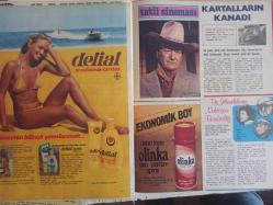 Ses Haftalık Aktüalite Sinema Tiyatro Müzik ve Gençlik Mecmuası Dergisi - 28 Haziran 1980 - Sayı:4 - Cüneyt Arkın - Frank Sinatra - Necla Nazır - Ferdi Tayfur - Gönül Yazar - Bülent Ersoy - Müjde Ar - Mine Koşan - Seyyal Taner - Sermin Can - Atıf Yılmaz - Yavuz Ökan - Cem Erman - Türkan Şoray - Çulsuz Köyün Sultanı çizgi roman - Zeki Ökten - Lee Majors - Delial Krem Reklamı - John Wayne - John Ford - Maureen O'Hara - Dallas - Bobby Yuing fotoğraf ve haberi - Dergi Tam Değildir Sadece 10 Sayfası Mevcuttur