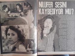Ses Haftalık Aktüalite Sinema Tiyatro Müzik ve Gençlik Mecmuası Dergisi - 27 Nisan 1974 - Sayı:18 - Kadir İnanır - Uğur Akkartal - Nilüfer - Rüçhan Çamay - Sevim Tuna - Filiz Akın - Fatma Girik - Sadri Alışık - Cüneyt Arkın - Ediz Hun - Emel Sayın - Gönül Akkor - Zeki Müren - Roger Moore - Tony Curtis - Salih Kırmızı - Tamer Yiğit - Metin Erksan - Zafer Cilasun - Neşe Karaböcek - Hikmet Münir Ebcioğlu - AEG Buzdolabı Reklamı fotoğraf ve haberi - Dergi Tam Değildir Sadece 10 Sayfası Mevcuttur