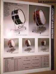 Yamaha Concert Percussion : Merging New Technologies with Tradition - İngilizce Dergi , Katalog (Timpani - Concert Bass Drums - Marimbas - Xylophones - Vibes - Glockenspiels - Mallets and Accessories) (Yamaha Konser Perküsyonu: Yeni Teknolojileri Gelenekle Birleştirmek)