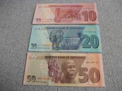 5 - ZİMBABWE - 10-20-50 DOLAR