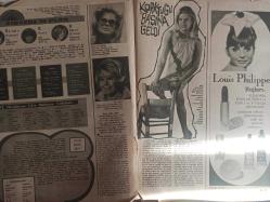 Ses Haftalık Aktüalite Sinema Tiyatro Müzik ve Gençlik Mecmuası Dergisi - 28 Mart 1970 - Sayı:13 - Türkan Şoray - Sezer Oral - Sezer Güvenitgil - Asya Güvenirgil - Cüneyt Arkın - Harry Saltzman - Frank Sinatra - Nancy Sinatra - Ava Gardner - Lee Remick - Mia Farrow - Harry James - Frank Sinatra - Zeki Müren - Berker İnanoğlu - Ajda Pekkan - Grup Bunalım - Candice Bergen - Doris Day - Edgar Bergen - Louis Philippe Ruj Reklamı - Mahmut Taneri - Fruko Gazoz Reklamı fotoğraf ve haberi - Dergi Tam Değildir Sadece 12 Sayfası Mevcuttur