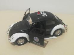 Volksvagen beetle vosvos tosbağa metal polis arabası model araç koleksiyon dekor hediye nostalji tasarım vintage süs aksesuar