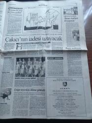 Cumhuriyet Gazetesi - 18 Temmuz 2004 - Fransa Bisiklet Turu - Almanya Karıştı Yıldıray Baştürk'ü Maliye İnceliyor - Spordan Şeriata Hayır - Atlet Lale Öztürk - Irak Başbakanı Allavi'ye Kıyım Suçlaması - Dışişleri Bakanı Abdullah Gül'ün AİHM Uzmanı İstifa Etti - Kemal Derviş'e Git Çağrısı - Aykut Barka Vapuru