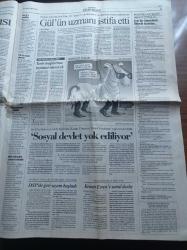 Cumhuriyet Gazetesi - 18 Temmuz 2004 - Fransa Bisiklet Turu - Almanya Karıştı Yıldıray Baştürk'ü Maliye İnceliyor - Spordan Şeriata Hayır - Atlet Lale Öztürk - Irak Başbakanı Allavi'ye Kıyım Suçlaması - Dışişleri Bakanı Abdullah Gül'ün AİHM Uzmanı İstifa Etti - Kemal Derviş'e Git Çağrısı - Aykut Barka Vapuru