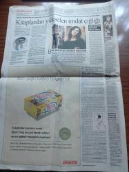 Cumhuriyet Gazetesi - 18 Temmuz 2004 - Fransa Bisiklet Turu - Almanya Karıştı Yıldıray Baştürk'ü Maliye İnceliyor - Spordan Şeriata Hayır - Atlet Lale Öztürk - Irak Başbakanı Allavi'ye Kıyım Suçlaması - Dışişleri Bakanı Abdullah Gül'ün AİHM Uzmanı İstifa Etti - Kemal Derviş'e Git Çağrısı - Aykut Barka Vapuru