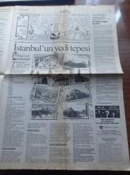 Cumhuriyet Gazetesi - 8 Nisan 2002 - Galatasaray Karadeniz'de Firesiz - Aziz Yıldırım - Yıldırım Demirören - Ariel Şaron Bush'a Operasyonu En Çabuk Biçimde Bitireceğiz Sözünü Verdi - Yaser Arafat'a Işık İçin Bir Dakika Karanlık - Savaş Gibi Aşiret Kongresi - PKK'nin Silahları İran'dan - ABD'deki Yahudi Ve Filistinliler İnternette İsrail'in Uyguladığı Şiddete Karşı Çıkıyor