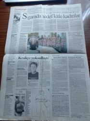 Cumhuriyet Gazetesi - 8 Nisan 2002 - Galatasaray Karadeniz'de Firesiz - Aziz Yıldırım - Yıldırım Demirören - Ariel Şaron Bush'a Operasyonu En Çabuk Biçimde Bitireceğiz Sözünü Verdi - Yaser Arafat'a Işık İçin Bir Dakika Karanlık - Savaş Gibi Aşiret Kongresi - PKK'nin Silahları İran'dan - ABD'deki Yahudi Ve Filistinliler İnternette İsrail'in Uyguladığı Şiddete Karşı Çıkıyor
