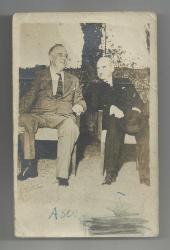 FRANKLIN ROOSEVELT & İSMET İNÖNÜ NADİR YALTA FOTOĞRAFI...