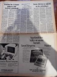 Milliyet Gazetesi - 10 Kasım 1980- Gazi Mustafa Kemal Atatürk'ün Posteri - Atatürk'ü Anıyoruz - Kenan Evren Ata'nın  Ne Sağında Ne Solundayız  - Çetin Altan - Sami Kohen - Dünya Bankası 162 Milyon Dolar Veriyor - Refet Erim - 67 İlden 57'sine Yeni Belediye Başkanı Atandı - Abdülcanbaz - Atatürk'ten Sesler - Fenerbahçe Lider Oldu - Bedri Koraman