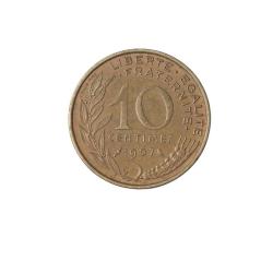 Fransa 10 Centimes 1967