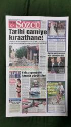 Sözcü Gazete 1 Haziran 2015 Bu Fotoğraf Her Şeyi Anlatıyor,Kadir Topbaş,Özlem Cankurtaran,Ahmet Uras,Emine Erdoğan,Recep Tayyip Erdoğan,Nesrin Çakır,Ebru Gündeş,Şükrü Elekdağ,Devlet Bahçeli,Joe Biden,David Cameron,Samantha Cameron,ŞAMPİYON GALATASARAY,Galatasaray Şampiyonluk Foto,