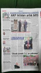 Sözcü Gazete 1 Haziran 2015 Bu Fotoğraf Her Şeyi Anlatıyor,Kadir Topbaş,Özlem Cankurtaran,Ahmet Uras,Emine Erdoğan,Recep Tayyip Erdoğan,Nesrin Çakır,Ebru Gündeş,Şükrü Elekdağ,Devlet Bahçeli,Joe Biden,David Cameron,Samantha Cameron,ŞAMPİYON GALATASARAY,Galatasaray Şampiyonluk Foto,