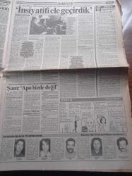 Milliyet Gazetesi - 2 Nisan 1992 - Kenan Evren'in Anıları Yazı Dizisi - Öldü Söylentileri Kemal Sunal'ı Bezdirdi - Orgeneral Doğan Güreş Kararlıyız - Süleyman Demirel Dünya Türkiye'yi Anlama İstidadında- ANAP'lı Melike Hasefe Yaşını Sakladı - Barzani Atakule'de Vakit Öldürdü - PKK Şehir Sorumlusu Ali Dalga Teslim Oldu