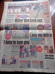 Milliyet Gazetesi - 1 Ağustos 1991 - Galatasaray Berlin'de - Gordon Milne - Fenerbahçe Kıyımı - 300 Yıl Önceki Kadınımız Yazı Dizisi - Devlet Bakanı Ekrem Pakdemirli Ekonomi Paketini 7 Ağustos'ta Açacak - Fikrî Sağlar- İstanbul'da 3 Polis Sokak Ortasında Öldürüldü - Milliyet PKK Askerî Karargahında - Can Kıraç'tan Tavsiyeler - Avukat Mehmet Celalettin Alpakan Turgut Özal'a Gözüm Feda